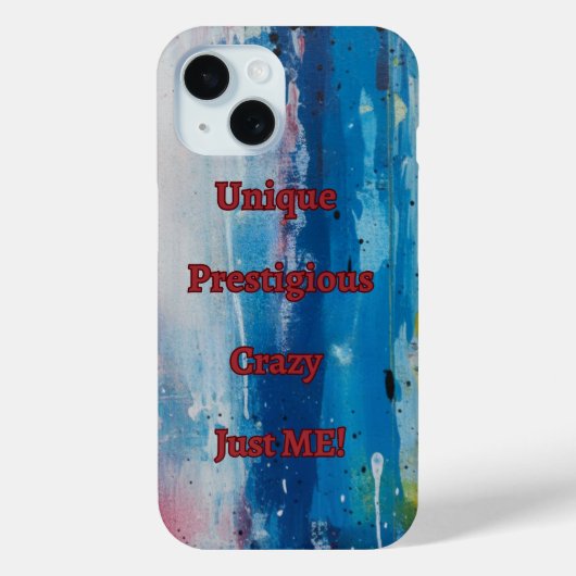 Pour iPhone 15 Coque de téléphone unique (Verso)