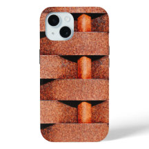 Coque d'impression métallique rouillé