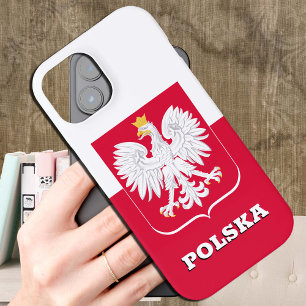 Pour iPhone 15 Coque du drapeau polonais, patriotes polonais, mod