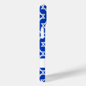 Pour iPhone 15 Coque Israël patriotique, blanc David Star / Israë (Verso / Droite)