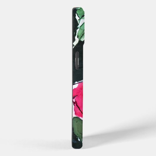 Pour iPhone 15 Coque SmartPhone rose (Verso / Droite)