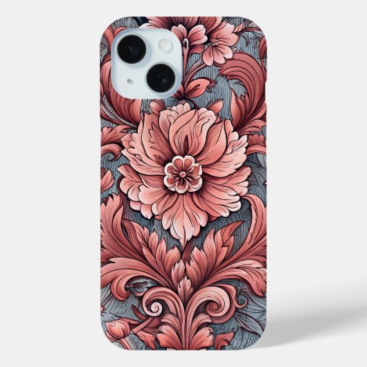 Pour iPhone 15 Coque victorien (Verso)