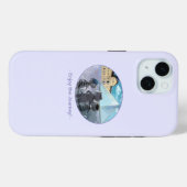 Pour iPhone 15 Louvre Tough Coque - Profitez (Divers) (Verso (horizontal))