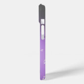 Pour iPhone 15 Moonlit Melody : Elegant Musical Notes coque iphon (Verso / Gauche)