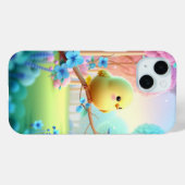 Pour iPhone 15 “Pastel Bloom – Design élégant de coque de télépho (Verso (horizontal))