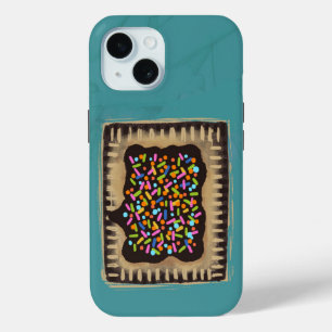 Pour iPhone 15 Un Pop Tart d'art pop fait une coque de téléphone
