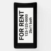 POUR LA BANNIÈRE D'INSCRIPTION DE LOCATION (Verticale)