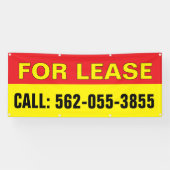 Pour la bannière modifiable personnalisée de locat (Horizontal)