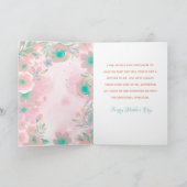 Pour la carte de fête de ma mère préférée (Intérieur)