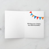 Pour la carte Son 17th Birthday Bunting and Balloo (Intérieur)