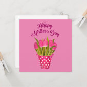 Pour la meilleure maman du monde. carte (Devant/Arrière en situation)
