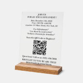 Pour la promotion d'événements Business Tablett Si (Angle)