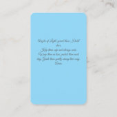 Pour la protection des personnes aimées Carte de p (Dos)