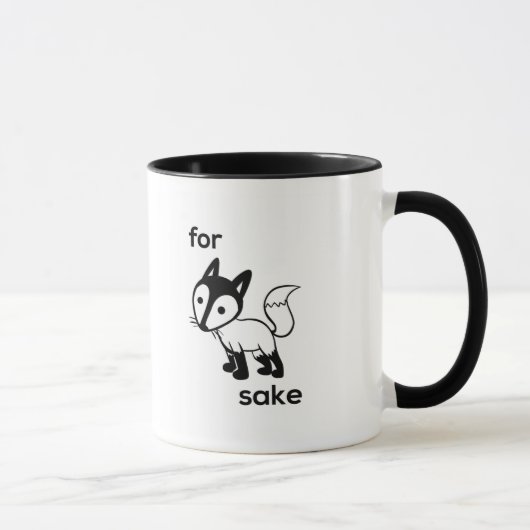 Pour la tasse de café de saké de Fox (Droite)