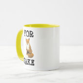 Pour la tasse de saké de Fox (Devant gauche)