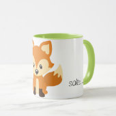 pour la tasse de saké de renard (Devant droit)