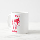 Pour la tasse de saké de RENARD. Ayez du café (Devant gauche)