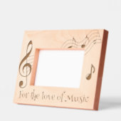 Pour l'amour de la musique cadres gravés (Gauche)