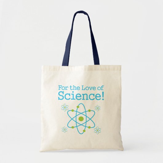 Pour L'Amour De La Science Sac fourre-tout Atom (Devant)