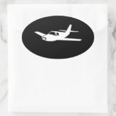 Pour l'amour des autocollants d'avion volant (Sac)