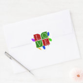 Pour l'amour des autocollants de Noël (Enveloppe)