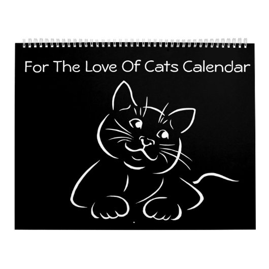 Pour L'Amour Des Chats Calendrier (Protection)