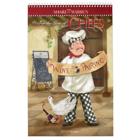 Pour l'amour du calendrier CHEFS 2025 (Protection)