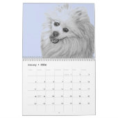 Pour l'amour du calendrier de Poms par Carol Zeock (Jan 2026)