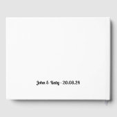 Pour le livre d'or du Mariage du thème de la musiq (Verso)