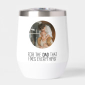 "Pour le père qui répare tout" (Avant)