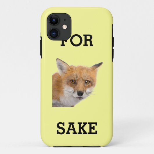 POUR LE SAKE FOX - COQUE IPHONE (Dos)