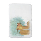 Pour le tapis de bain bleu (Devant (Vertical))