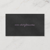 Pour les Cartes de visite de Cupcake (Dos)