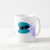 Pour les célibataires ! J'Aime Les Mugs (Bleus) (Devant droit)