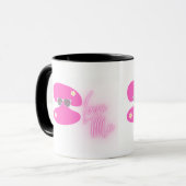Pour les célibataires ! J'Aime Les Mugs (Roses) (Devant gauche)