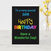 Pour les couleurs arc-en-ciel Son sur la carte d'a (Fleur jaune)