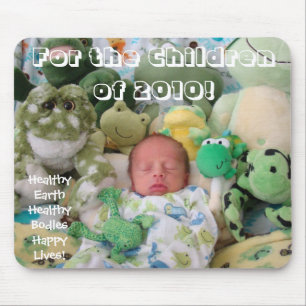 Pour les enfants de 2010 ! tapis de souris Terre s