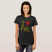 Pour les fans de code aéroportuaire T-shirt à écra (Devant entier)