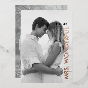 Pour les femmes à la Saint Valentin Carte photo pe