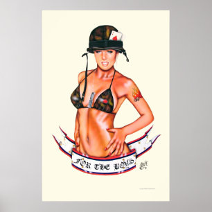 Pour les garçons par Elizabeth Austin Poster