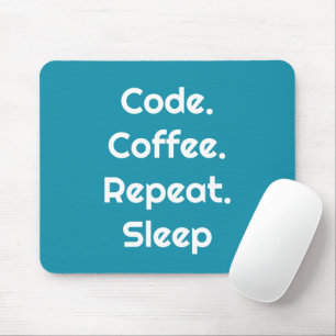Pour les ingénieurs – Code. Café. Tapis de souris