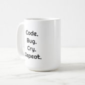 Pour les ingénieurs et les développeurs – Mug Code (Devant gauche)