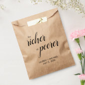 Pour les sacs Faveur plus riches ou plus pauvres (Scellé)