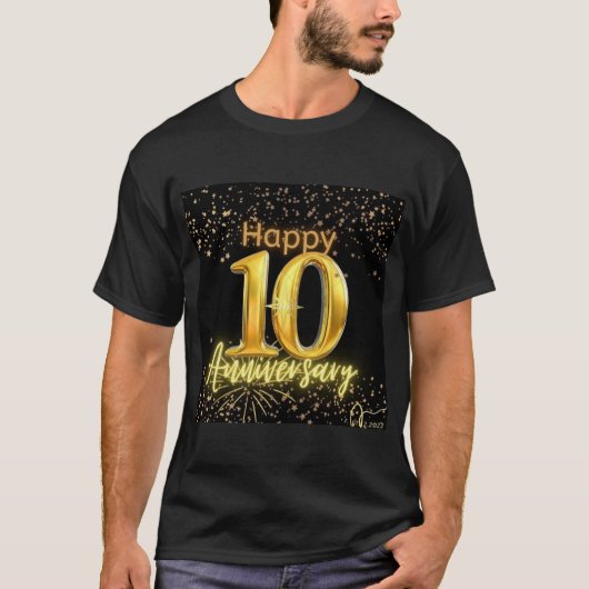 pour les T-shirts du bon anniversaire (Devant)