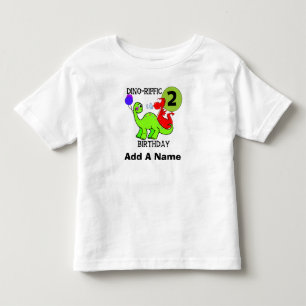 Pour Les Tous Petits 2ème T-shirt personnalisé d'anniversaire de
