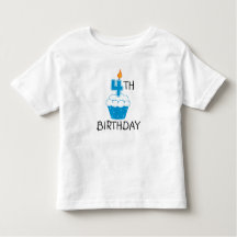 4ème L'anniversaire badine le T-shirt
