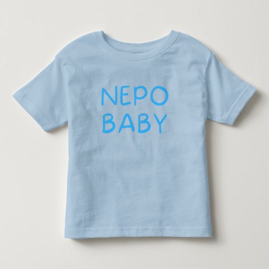 Pour Les Tous Petits Amusant T-shirt Nepo Baby Toddler (Devant)