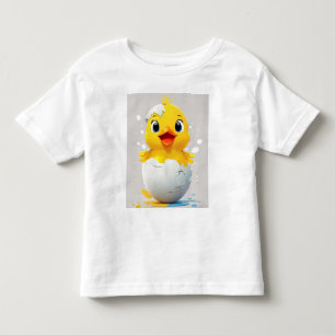 Pour Les Tous Petits Bonjour tout le monde ! T-shirt Chic Chick Toddler