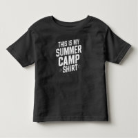 C'est mon t-shirt de camp d'été Directeur du camp 