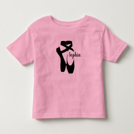 Pour Les Tous Petits Chaussures de ballet Design T-shirt bébé (Devant)